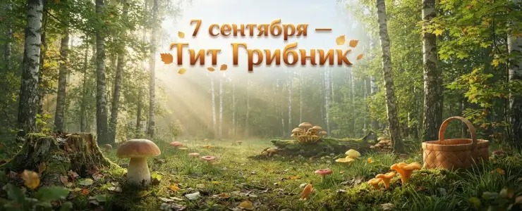Тит Грибник 7 сентября: народные приметы, традиции и правила тихой охоты