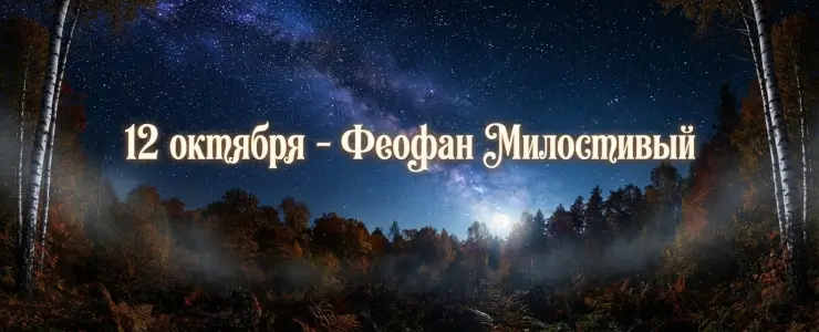 Феофан Милостивый 12 октября: тепло перед заморозками, звездное небо и охотничий фарт