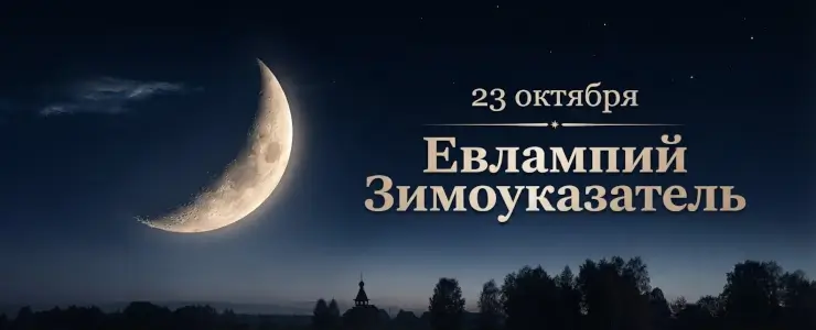 Евлампий Зимоуказатель 23 октября: почему по рогам месяца гадали о зиме и как встречали первые морозы