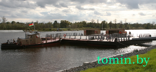 Паром Лунинец-Столин через Припять - фото