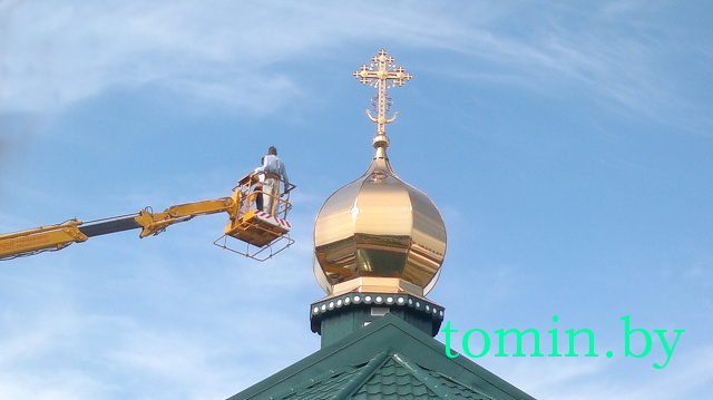 Храм-часовня в честь героев русских сражений святых воинов преподобных Александра Пересвета и Андрея Осляби (Радонежских) в Брестской погрангруппе. Фото Тамары ТИБОРОВСКОЙ Храм-часовня в честь героев русских сражений святых воинов преподобных Александра Пересвета и Андрея Осляби (Радонежских) в Брестской погрангруппе. Фото Тамары ТИБОРОВСКОЙ