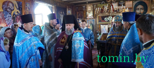 Престольный праздник в брестском храме в честь иконы Божьей Матери «Всецарица». Фото Тамары ТИБОРОВСКОЙ