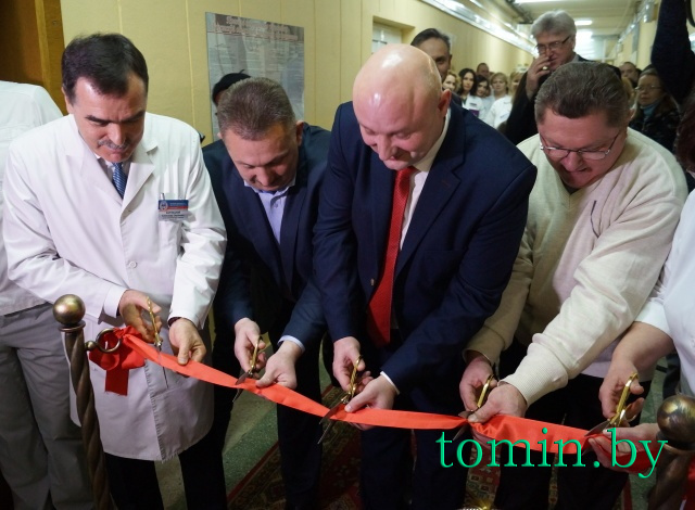 Кабинет компьютерной томографии открыт в Брестской областной больнице. Фото Тамары ТИБОРОВСКОЙ Кабинет компьютерной томографии открыт в Брестской областной больнице. Фото Тамары ТИБОРОВСКОЙ