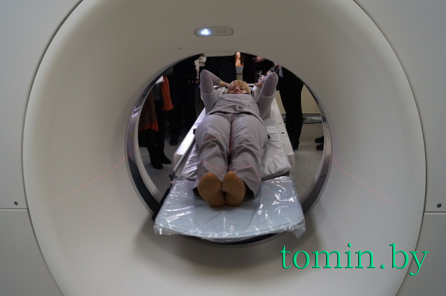Кабинет компьютерной томографии в Брестской областной больнице. Фото Тамары ТИБОРОВСКОЙ Кабинет компьютерной томографии в Брестской областной больнице. Фото Тамары ТИБОРОВСКОЙ
