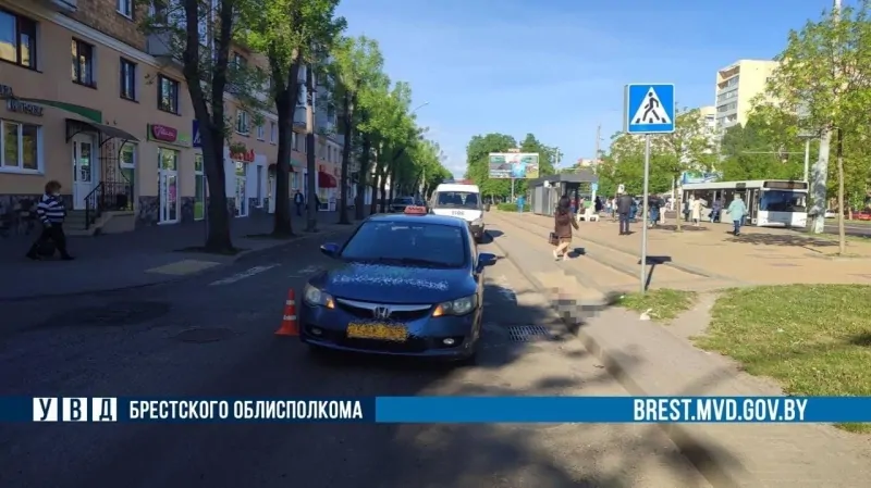 В Бресте на Машерова «Хонда» сбила женщину