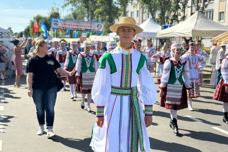 В Ганцевичах прошел областной фестиваль тружеников села «Дажынкі-2023»