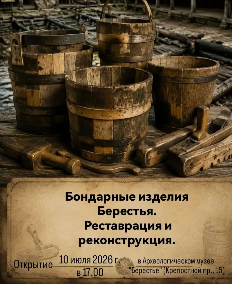 В музее «Берестье» покажут возрожденную посуду древних славян В музее «Берестье» покажут возрожденную посуду древних славян