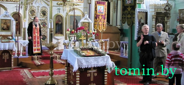 Свято-Онуфриевская церковь в деревне Ставы Каменецкого района - памятник архитектуры деревянного зодчества XVIII века. Фото Тамары ТИБОРОВСКОЙ Свято-Онуфриевская церковь в деревне Ставы Каменецкого района - памятник архитектуры деревянного зодчества XVIII века. Фото Тамары ТИБОРОВСКОЙ